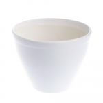 Lillepott Agava 5001, keraamiline, &Oslash; 26.5 cm, valge v.