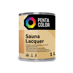 Lakk, pooll&auml;ikiv Pentacolor Sauna, 1 l, L&auml;bipaistev v.