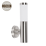 &Otilde;ue seinavalgusti Domoletti DH021-A, 23W, E27, IP44, roostevaba teras, 14.5 cm x 38 cm