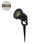 &Uuml;hendatav v&auml;lisvalgusti Domoletti GL-810SP, 35W, GU10, IP65, must v., 9.2 cm x 29 cm