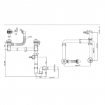 Sifoon k&ouml;&ouml;givalamu jaoks/pesumasina Ani Plast