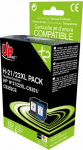 Tindiprinteri kassett Uprint H-21/22XL, sinine v./must v./punane v.