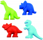 Liivakasti m&auml;nguasjade komplekt Ecoiffier Dinosaurs, sinine v./punane v./roheline v.