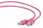 Juhe Gembird CAT e5 UTP Patch RJ-45 8P8C, RJ-45 8P8C, 3 m, roosa v.