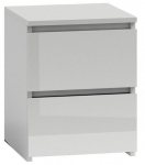 &Ouml;&ouml;kapp M2 Malwa, valge v./helehall v., 40 cm x 30 cm x 30 cm