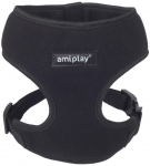 Koerte traksid Amiplay Denver, must, 330 - 480 mm x 33 mm, 33-48