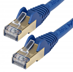 V&otilde;rgukaabel StarTech 6ASPAT1MBL RJ-45, RJ-45, 1 m, sinine v.