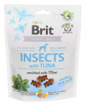 Koeramaius Brit Care Crunchy Cracker Insects with Tuna, kalaliha, 0.2 kg