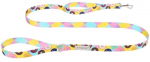 Koera rihm Amiplay Be Happy Donut, mitmev&auml;rviline, S, 1.5 m x 15 mm