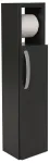 Rippuv vannitoakapp Kalune Design Star, antratsiit v., 12 cm x 15 cm x 65 cm