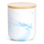 Kuivaine konteiner AmeliaHome Apalla, valge/helesinine