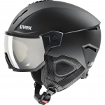 Suusakiiver Uvex Instinct Visor, must, 59-61 cm