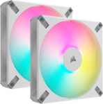 &Otilde;hkjahuti korpusele Corsair iCUE AF140 RGB Elite 2-Pack, 140 mm x 140 mm