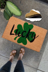 Uksematt Conceptum Hypnose Coco Clover, pruun v./must v./roheline v., 40 cm x 60 cm