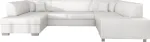 Nurgadiivan Havana Soft 17, valge v., vasak, 320 x 207 cm x 73 cm