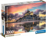 Pusle Clementoni Le Magnifique Mont Saint-Michel 39769, 50 cm x 70 cm, 1000 tk, mitmev&auml;rviline