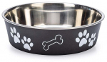 Kauss loomale Karlie Ascar Paw Motif, 0.8 l, 17 cm x 17 cm, must v.