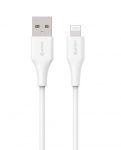 Kaabel Estuff Infinite ES601270, Lightning/USB A, 200 cm, valge v.