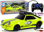 Rc auto Lean Toys Sports car 1:18, 1:18, roheline