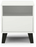 &Ouml;&ouml;kapp Scandi 1S, valge v., 45.5 cm x 40 cm x 39 cm