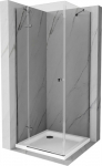 Du&scaron;ikabiin Mexen Roma 854-090-090-01-00-4010, ruudukujuline, 90 cm x 90 cm x 190 cm