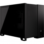Arvuti korpus Corsair 2500D Airflow, l&auml;bipaistev v./must v.