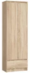 Kontorikapp Akord R60, sonoma tamm v., 180 cm x 60 cm x 35 cm