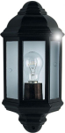 &Otilde;ue seinavalgusti Searchlight Maine, 60W, E27, IP44, must v., 17 cm x 36 cm