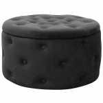 Tumba Akord Furniture Factory Alia, must v., 55 cm x 55 cm x 30 cm