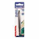 Klaasi puur Specialist+, plaadid/keraamika/klaas, sulg-, hex, 10 mm x 9 cm