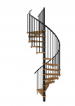 Keerdtrepp Minka Spiral Smart, 140 cm x 305.5 cm