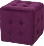 Tumba Beliani Wisconsin, violetne v., 36 cm x 36 cm x 39 cm