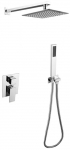 Varjatud du&scaron;ikomplekt Besco Modern II, kroom