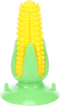 M&auml;nguasi koerale, tassimiseks Flamingo Bruco Corn, 9 cm, kollane/roheline