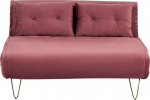 Diivanvoodi Shumee Vestfold, roosa v., 80 x 130 cm x 81 cm