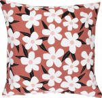 Dekoratiivpadjap&uuml;&uuml;r Douceur d`Interieur Darcy, valge v./must v./roosa v., 40 cm x 40 cm