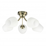 Valgusti lagi Candellux Lighting Zina, E27, 5 x 40 W, pronks v.