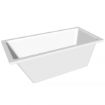 Vann, teisaldatav SPN Milano BT-537, 170 cm x 80 cm x 62 cm, ristk&uuml;lik, valge