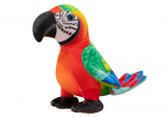 Pehme m&auml;nguasi papagoid Lean Toys, punane, 20 cm