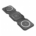 Juhtmevaba induktiivne laadija Choetech T588-F, USB Type C, 26 cm, must v., 15 W