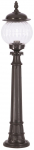 Vabalt seisev v&auml;lisvalgusti Opviq BSU-68187-BSY-M2-B, 60W, E27, IP65, must v., 23 cm x 100 cm