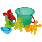 Liivakasti m&auml;nguasjade komplekt Technok 0112, mitmev&auml;rviline, 6 tk