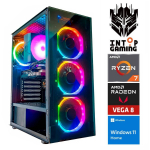 Statsionaarne arvuti Intop Ryzen 7 5700G, 2500 GB, DDR4 8 GB, SSD+HDD 500 GB 2 TB, Radeon RX Vega 8 Dynamic, Windows 11 Home