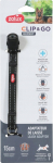 Koera rihm Zolux Clip&Go, must, XS/S
