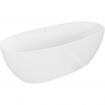 Vann, teisaldatav Mexen Torino, 175 cm x 78 cm x 56 cm, ovaalne, valge