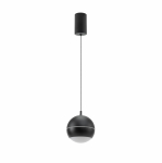 Valgusti rippuv Domoletti ERRA, LED, 3000 &deg;K, 0 x 5 W, must v.
