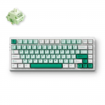Juhtmevaba m&auml;nguklaviatuur Mchose G75 Pro Wireless G75-9A Matcha Latte v2, Inglise (US), valge v./roheline v.