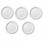Purgikaas Weck WE-K120, valge v., 120 mm, 5 tk