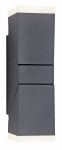 &Otilde;ue seinavalgusti Paul Neuhaus Ryan, 12W, LED, IP54, antratsiit v., 11 cm x 16.5 - 22 cm