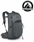Matkaseljakott Osprey Talon 22 O/S, hall v./grafiit v., 22 l